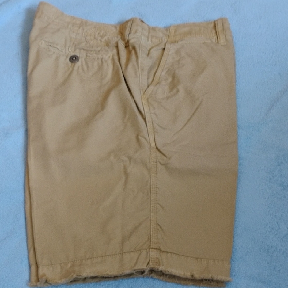Paperbacks Tan Flat Front Shorts